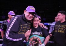 Conquista “La Bonita” Sánchez Título Mundial en ambiente de fiesta