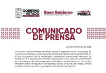 Gobierno de Puebla investiga incidente sanitario en la UCIPS