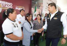 Gobierno estatal impulsa obra comunitaria y moderniza central de abasto Huixcolotla