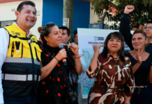 Armenta amplía rehabilitación vial con maquinaria estatal y recursos de Pemex